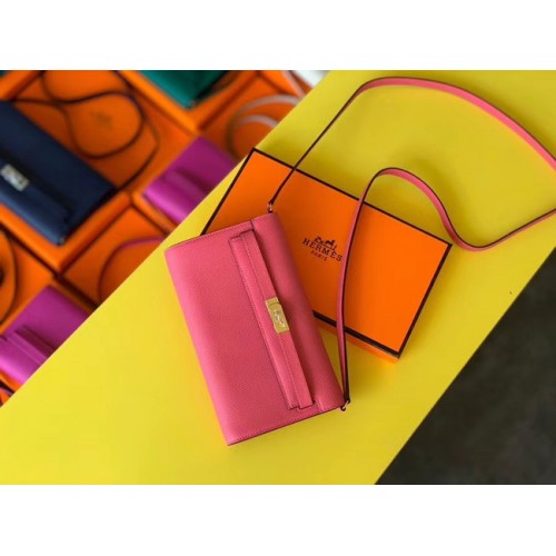 Hermes Original kelly espom leer to go woc Bag H4087 rose