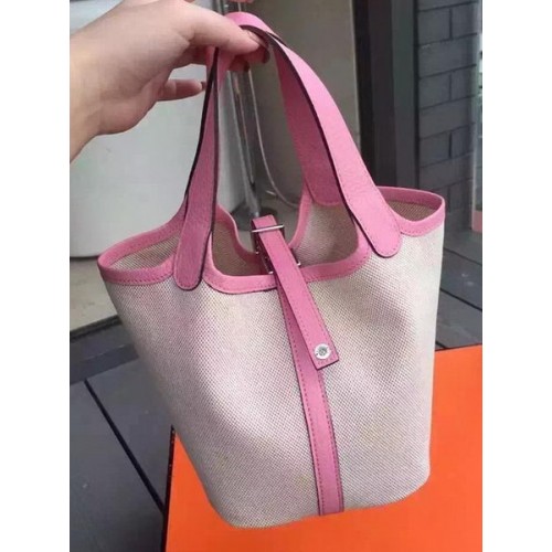 Hermes Picotin Lock 18cm Tas Canvas HPL8618T Sakura