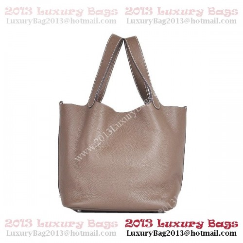 Hermes Picotin Lock MM tas in Clemence leer 8616 kaki