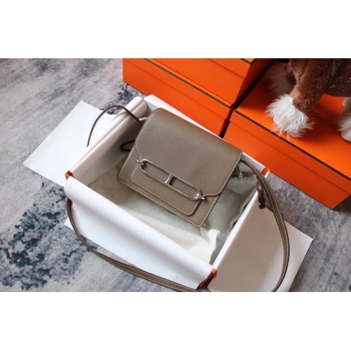 Hermes Roulis 19cm Evercolor 9D H9003 donkergrijs&Zilver