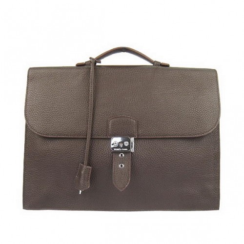 Hermes Sac Depeche 38cm Aktetas Clemence Bruin