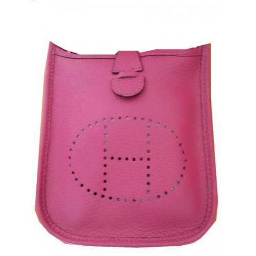 Hermes mini Evelyne koerierstas H1608S roze