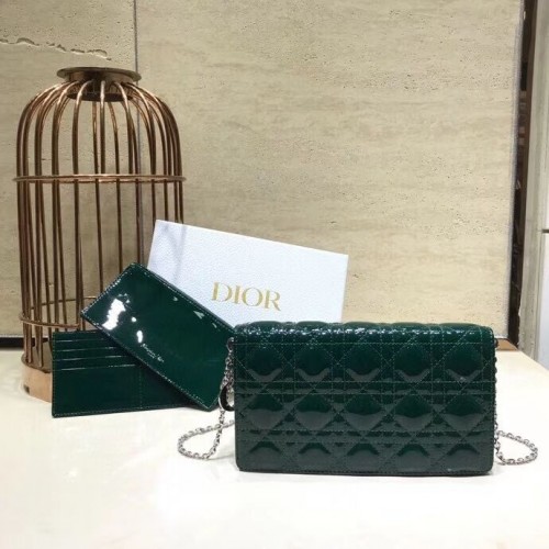LADY DIOR KALFSHEREN PORTEFEUILLE C9025A groen