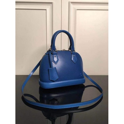 LOUIS VUITTON EPI LEREN ALMA KLEINE TAS M40303 BLAUW