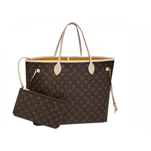 LOUIS VUITTON M40992 MONOGRAM CANVAS NEVERFULL GM MIMOSA
