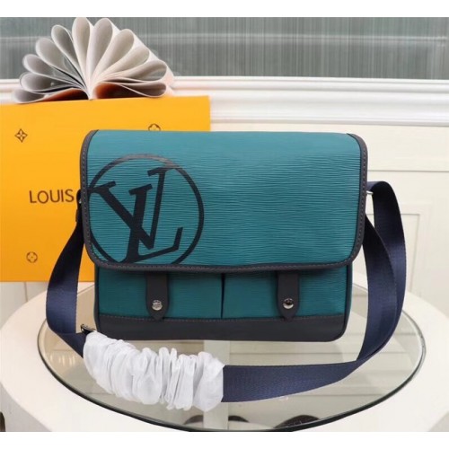 LOUIS VUITTON MESSENGER PM M53492 blauw