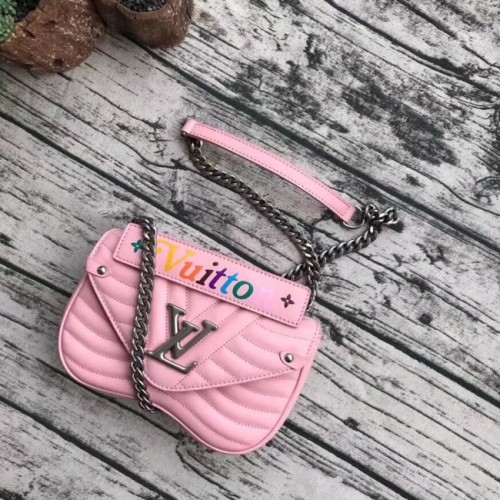 LOUIS VUITTON NEW WAVE CHAIN TAS MM M51944 roze