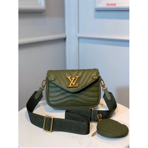 LOUIS VUITTON NEW WAVE Schoudertas M56466 Olijfgroen