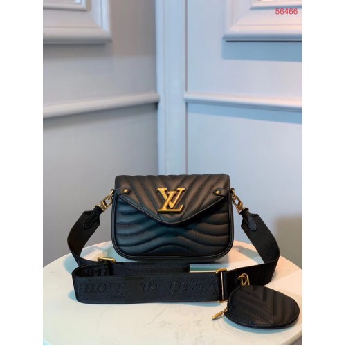 LOUIS VUITTON NEW WAVE Schoudertas M56466 zwart