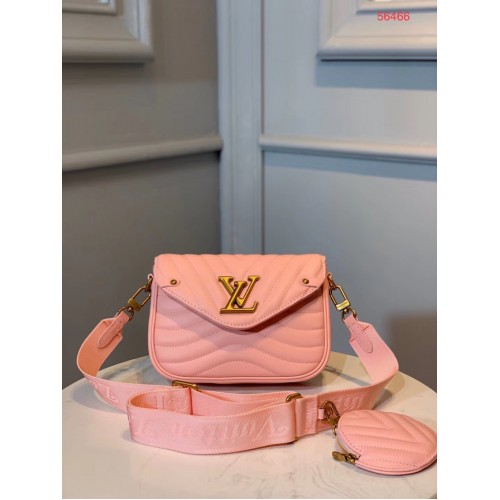 LOUIS VUITTON NEW WAVE Schoudertas M56466 roze