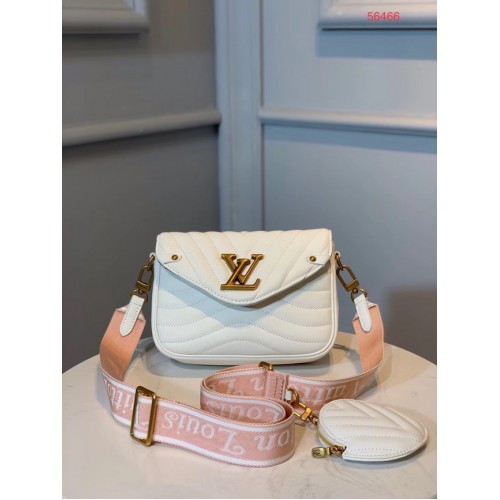 LOUIS VUITTON NEW WAVE Schoudertas M56466 wit