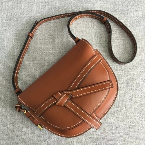 Loewe Crossbody Tassen Origineel Leer 8088 Camel