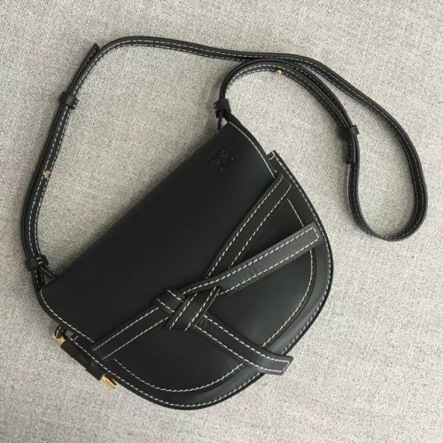 Loewe Crossbody Tassen Origineel Leer 8088 zwart