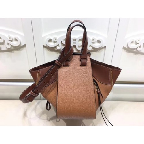 Loewe Hangmat Kalfsleren Draagtas A9127 Bruin