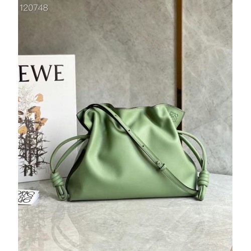 Loewe Lucky Bags Origineel Leer LE0539 groen