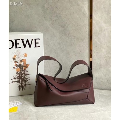 Loewe Original Leren Tas LE10188 Bordeaux