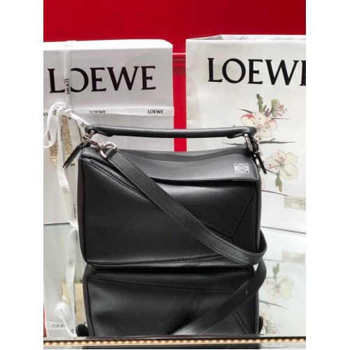 Loewe Puzzeltas Leer 1609 zwart