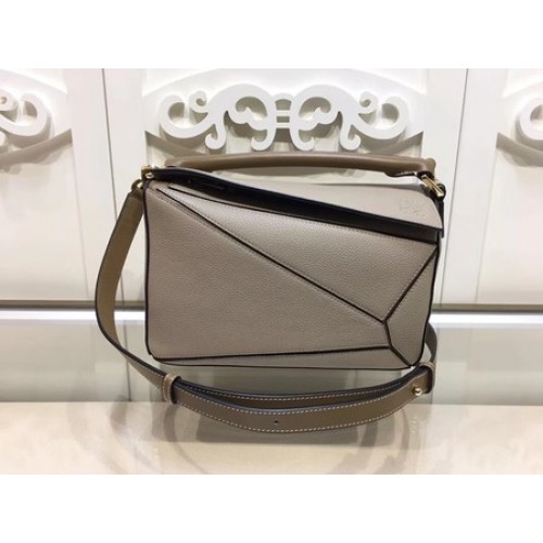 Loewe Puzzeltas Origineel Leer L9122 Lichtgrijs