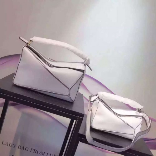 Loewe Puzzel Grote Tas L9120 Wit