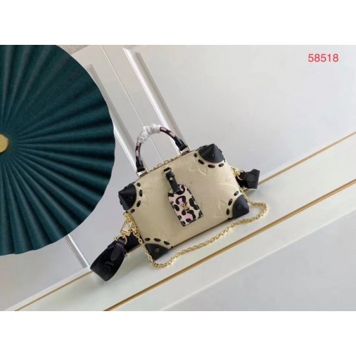 Louis Vuitto PETITE MALLE SOEPEL M58518 Crème