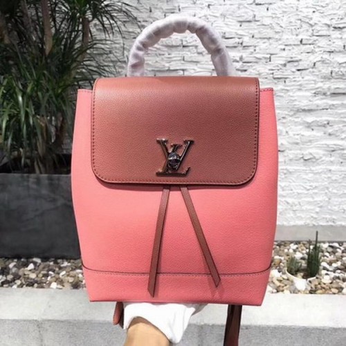 Louis Vuitton 2018 Lente-Zomer LOCKME RUGZAK M41815 Roze