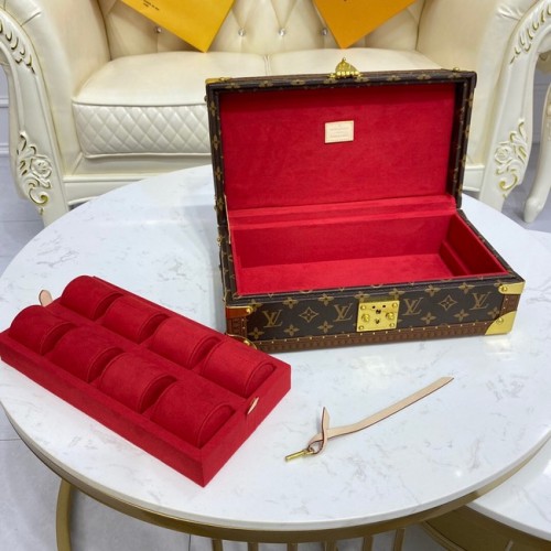 Louis Vuitton 8 HORLOGE CASE M47641 rood