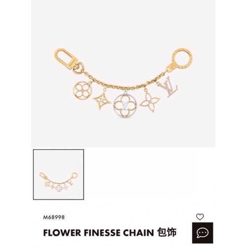 Louis Vuitton BLOEIENDE BLOEMEN KETTINGTAS CHARM EN SLEUTELHOUDER CE9352