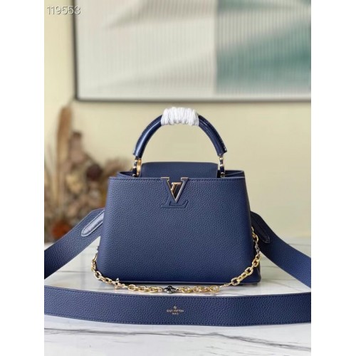 Louis Vuitton CAPUCINES BB M48865 Marineblauw