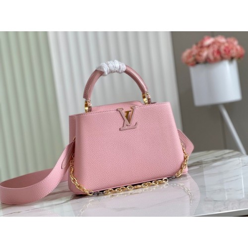 Louis Vuitton CAPUCINES BB M48865 roze