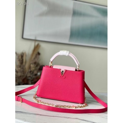 Louis Vuitton CAPUCINES BB M48865 roze&roze