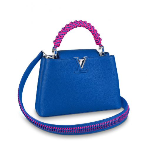 Louis Vuitton CAPUCINES BB M55236 blauw
