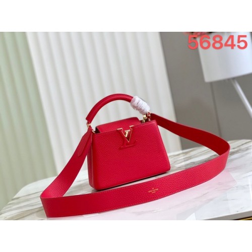 Louis Vuitton CAPUCINES MINI M56845 rood