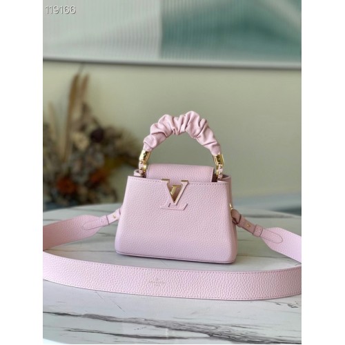 Louis Vuitton CAPUCINES MINI M58586 roze