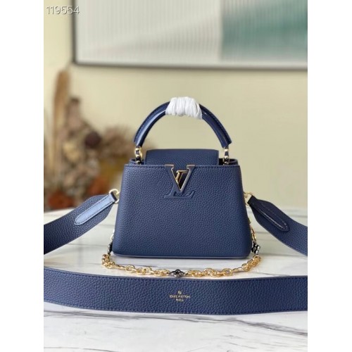 Louis Vuitton CAPUCINES MINI M59065 Marineblauw