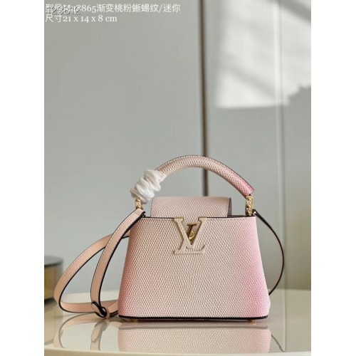 Louis Vuitton CAPUCINES MINI M59268 roze