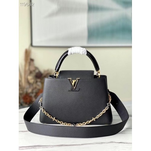 Louis Vuitton CAPUCINES MM M59209 zwart