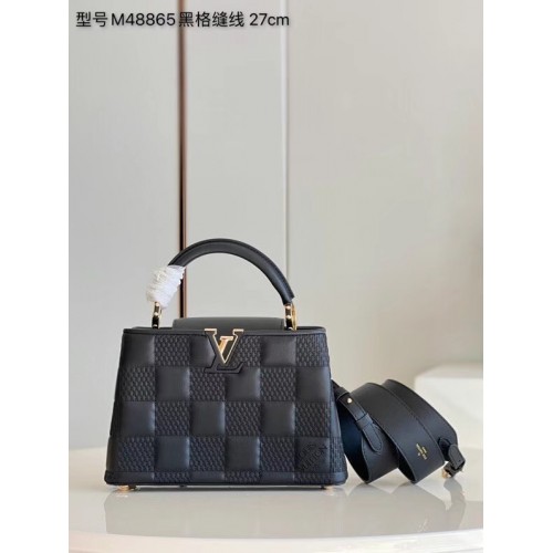 Louis Vuitton CAPUCINES PM M48864 zwart
