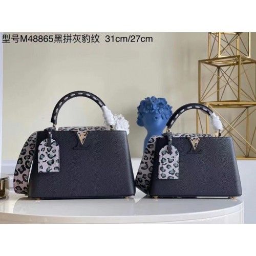 Louis Vuitton CAPUCINES PM M48865 zwart