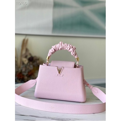 Louis Vuitton CAPUCINES PM M58587 roze