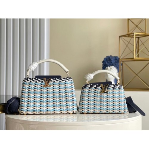 Louis Vuitton CAPUCINES MINI M94519 blauw