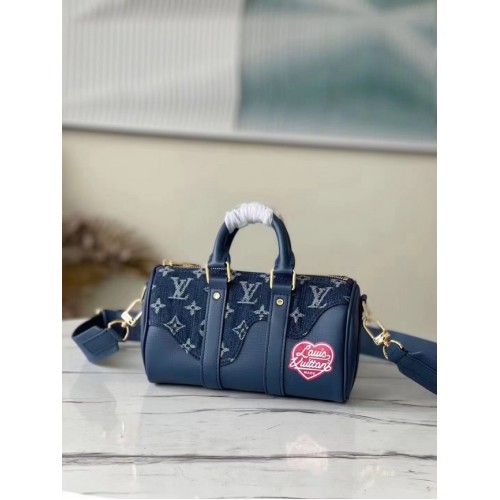 Louis Vuitton CITY KEEPALL M90689 blauw