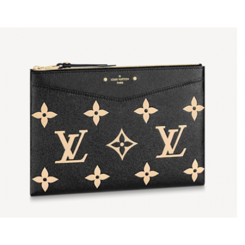 Louis Vuitton DAGZAK M81292 Zwart Beige