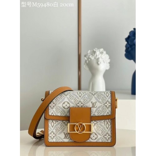 Louis Vuitton DAUPHINE PM M59480 Ecru Karamel