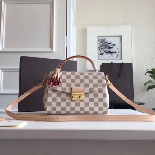Louis Vuitton Damier Azur canvas CROISETTE-tas N41581