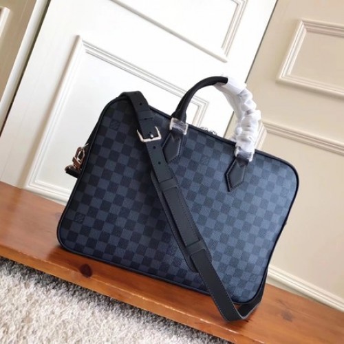 Louis Vuitton Damier Kobalt Canvas DANDY BRIEFCASE N63298