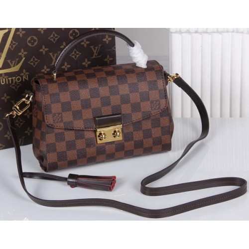 Louis Vuitton Damier Ebene canvas CROISETTE-tas N41581
