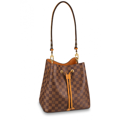 Louis Vuitton Damier Ebene NEONOE N40198 geel