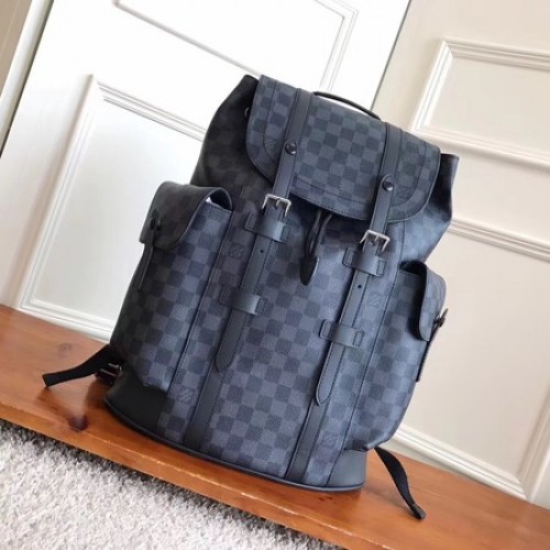 Louis Vuitton Damier Grafiet Canvas CHRISTOPHER PM N41379