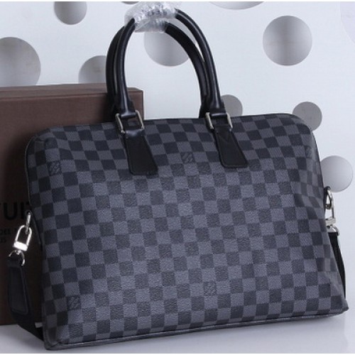 Louis Vuitton Damier Graphite Canvas PORTE-DOCUMENTEN JOUR Tassen N48224