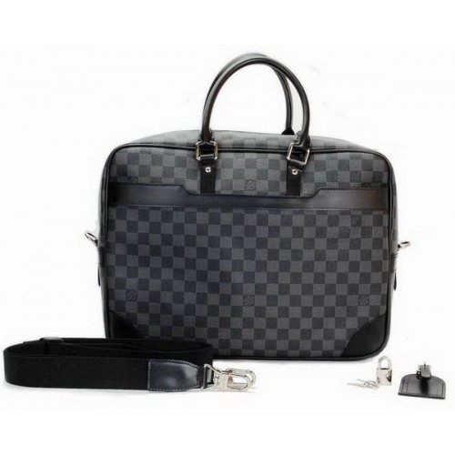 Louis Vuitton Damier Graphite Canvas Popte-Documents Voyage GM N41123